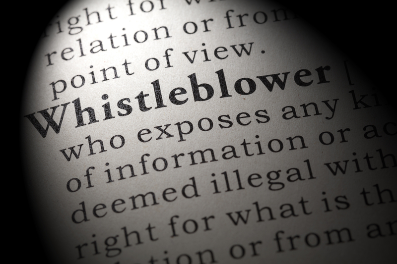 Definition of whistleblower